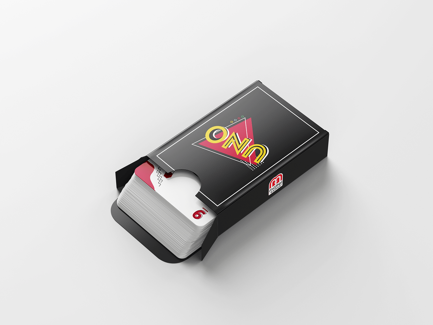 Uno Card Game UNO card game redesign Memphis neo memphis memphis design geometric