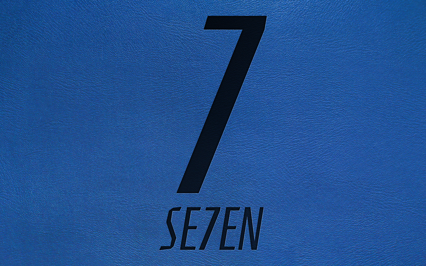 se7en branding  design poster graphic music Album