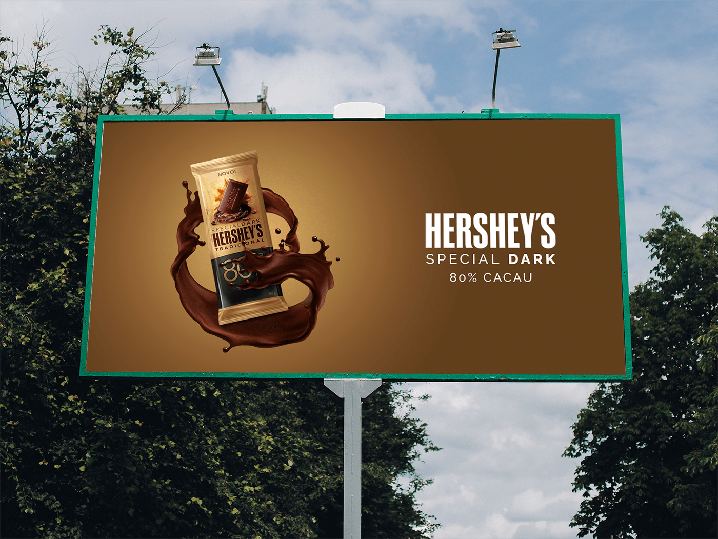 hershey's hersheys chocolate darkchocolate design graphic design  Cocoa