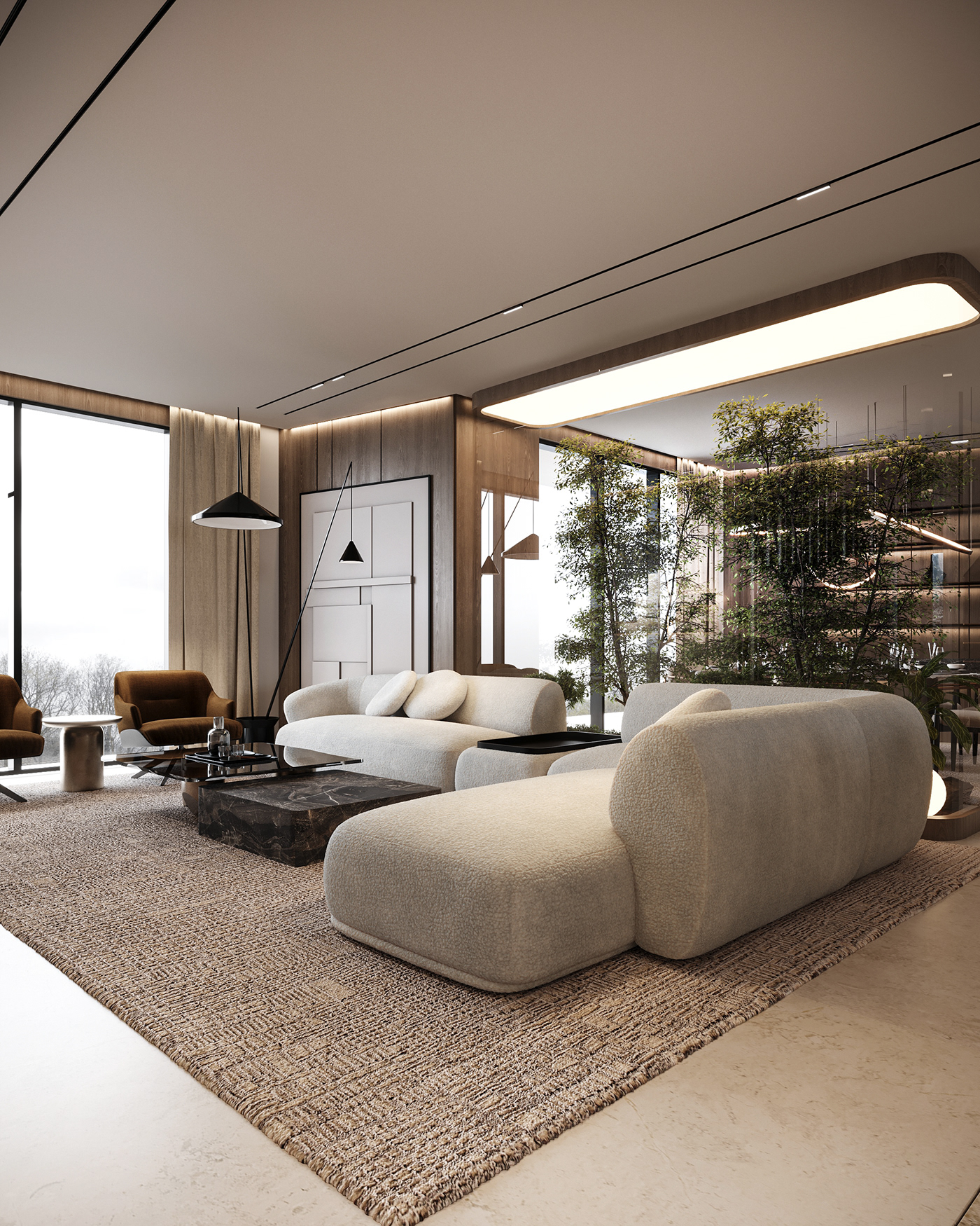interior design  architecture visualization corona design minimal minimalist Render