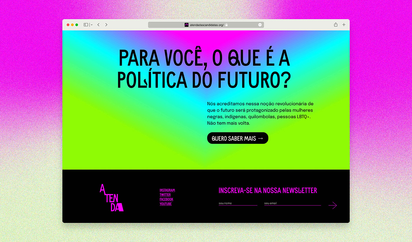 afrofuturism collage women empowerment antiracism feminismo Website brand identity UI/UX Latin America feminism