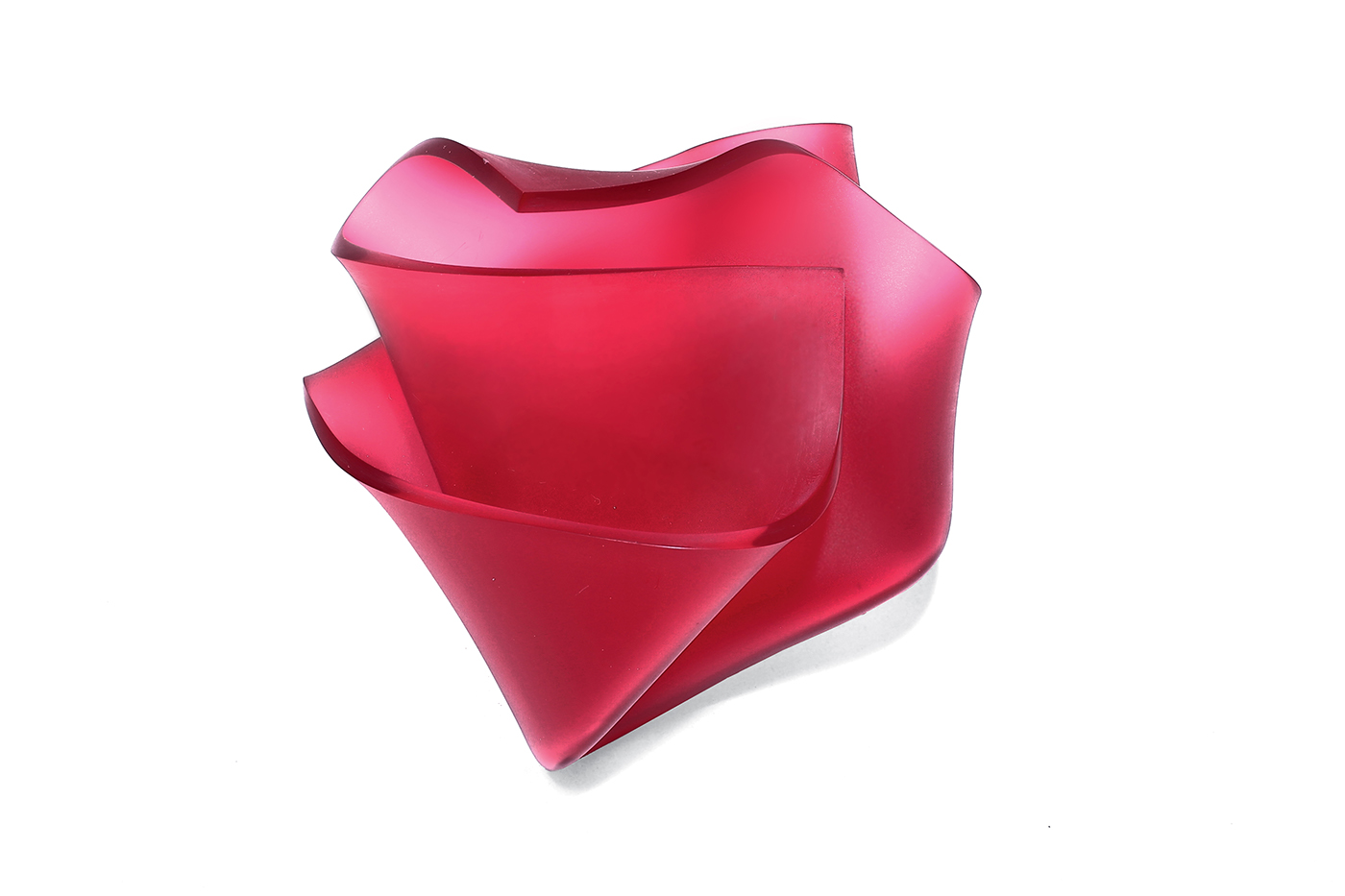 perspex plastic acrylic ehter heart figure flower elements colour bending