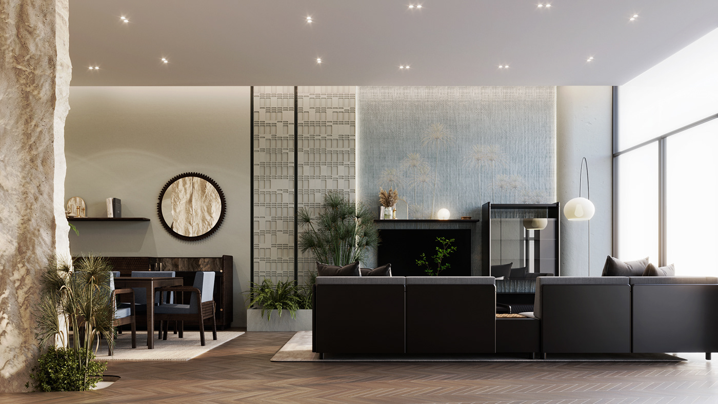 interior design  architecture visualization 3ds max archviz Render corona design brand identity commercial