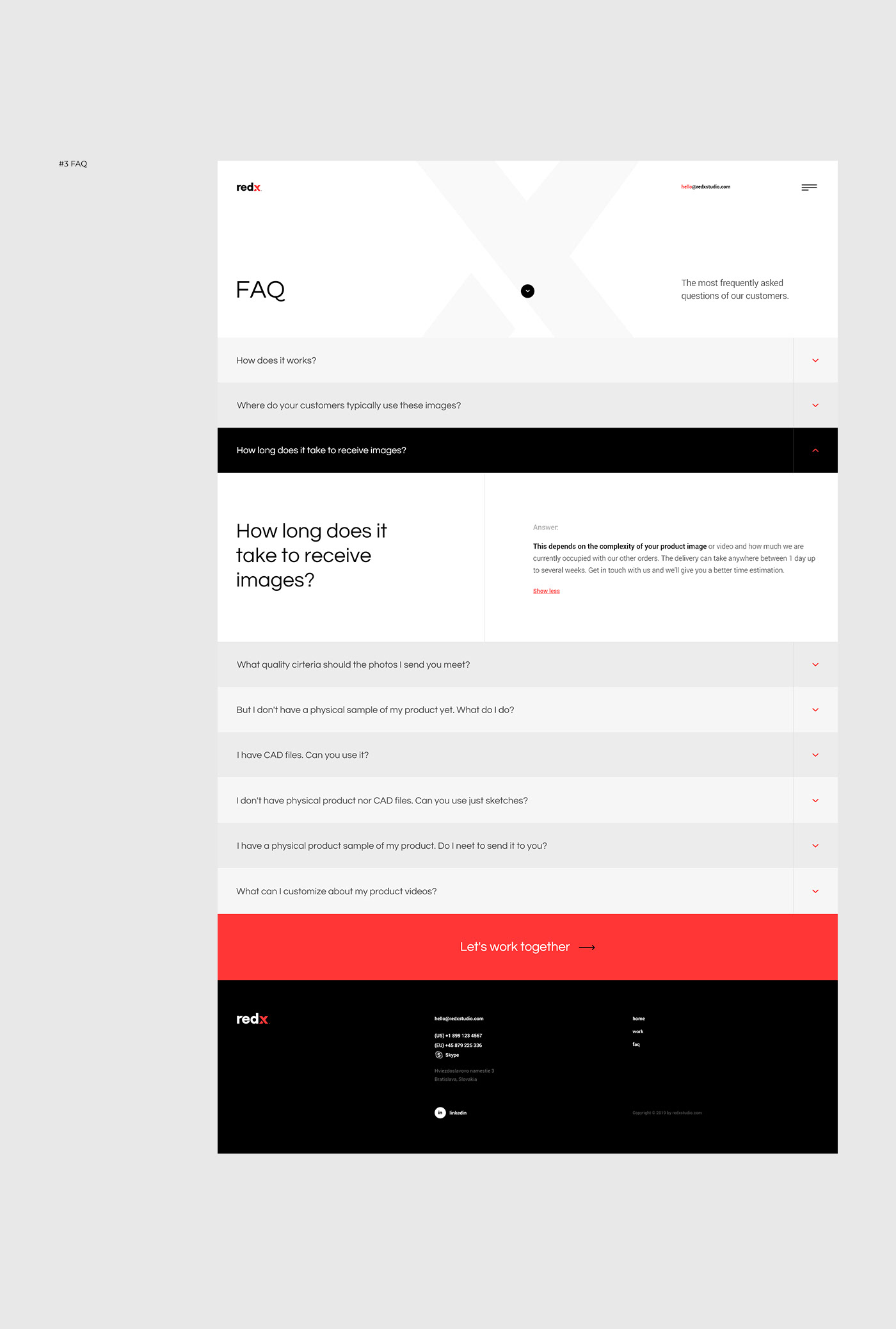 3D agency branding  onepage product studio typography   Web Website