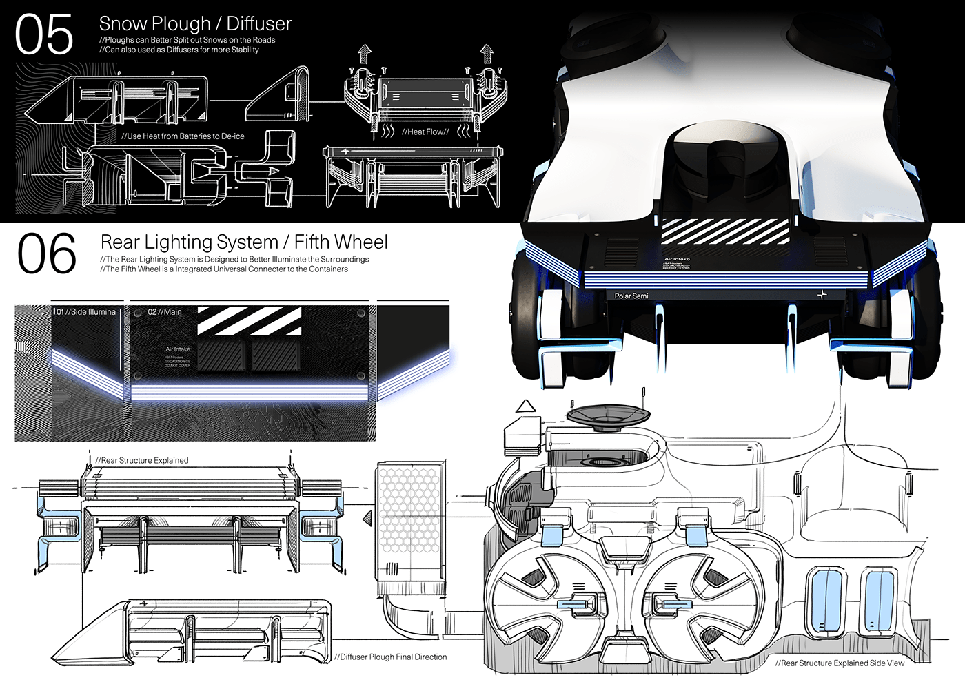 automotive   blender car car design Render sketch transportation Transportation Design Truck Vehicle