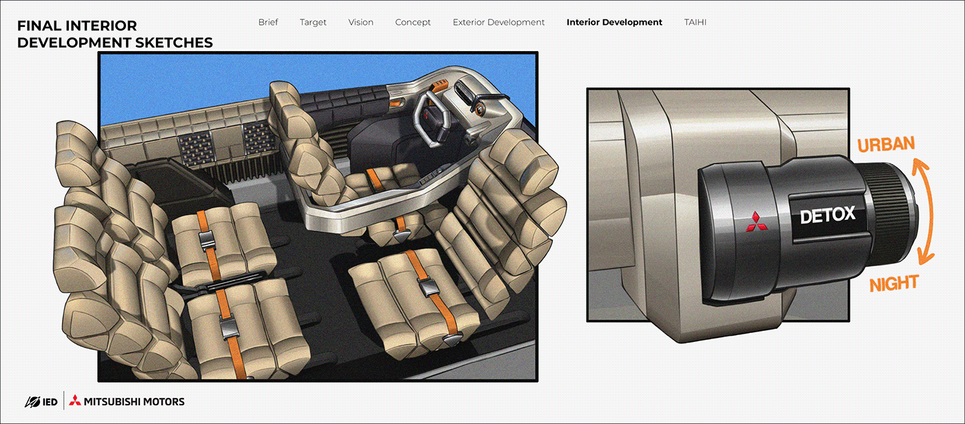visualization transportation concept design suv Mitsubishi Render car CGI