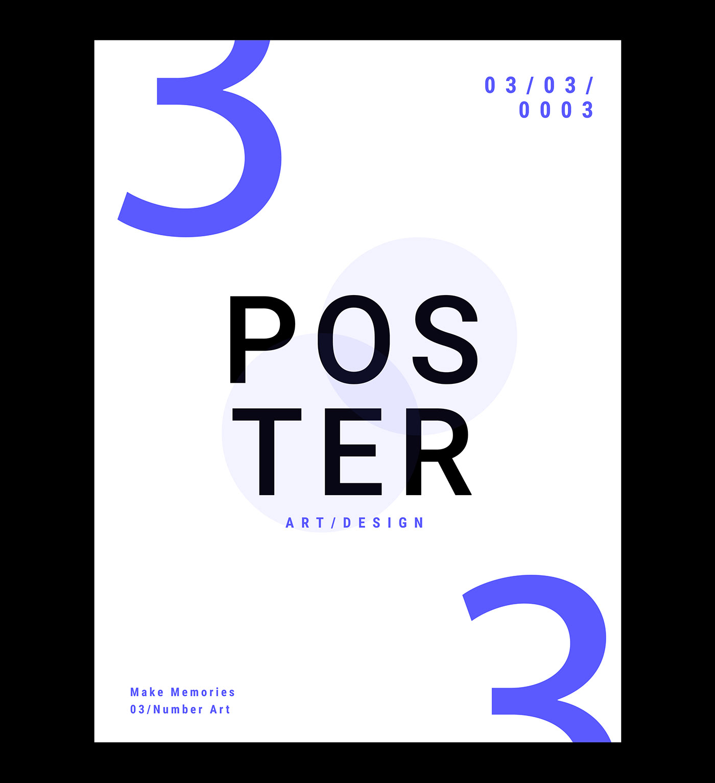Advertising  art design graphic Illustrator number poster posterfolio