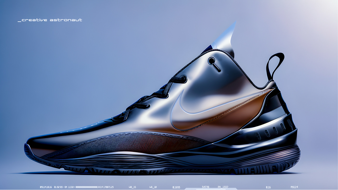 footwear design sneakers Nike basketball kevin durant NBA shoes creative astronaut nicekicks Quintin Williams