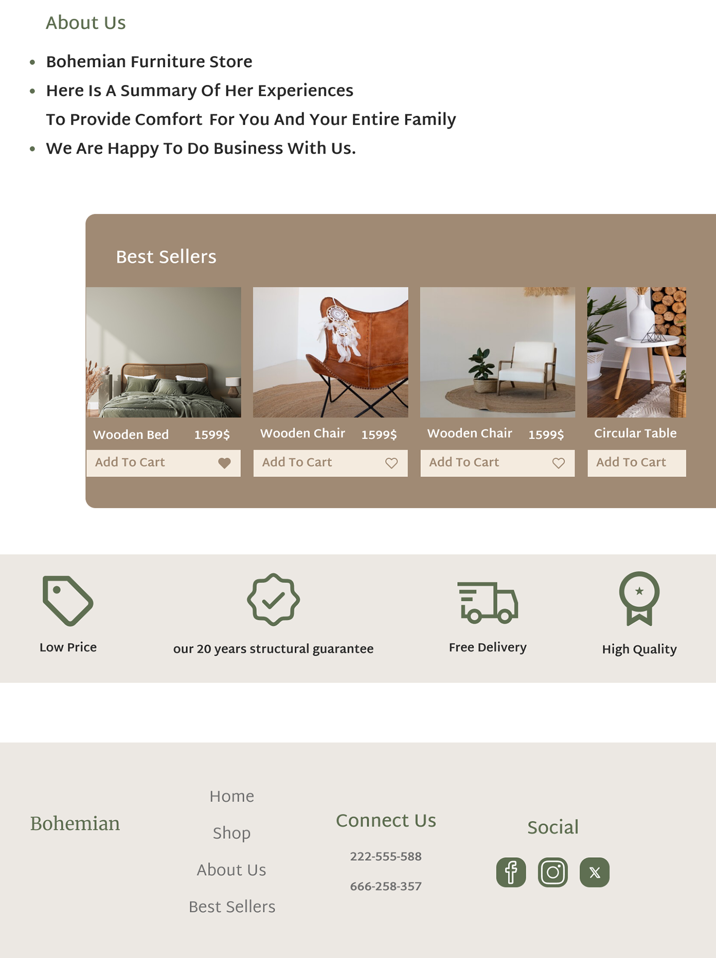 design furniture UI/UX Figma Website Web Design  веб-дизайн лендинг дизайн сайта Furniture Website design