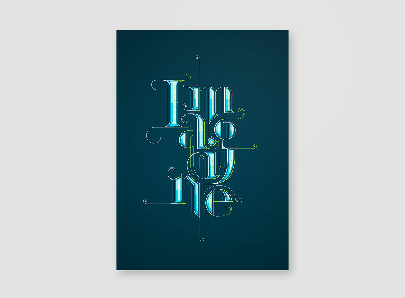 type typographic letterforms lettering type design Visual Communication art