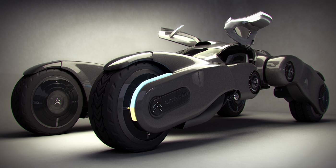 car Vehicle CG car design 3D electric concept