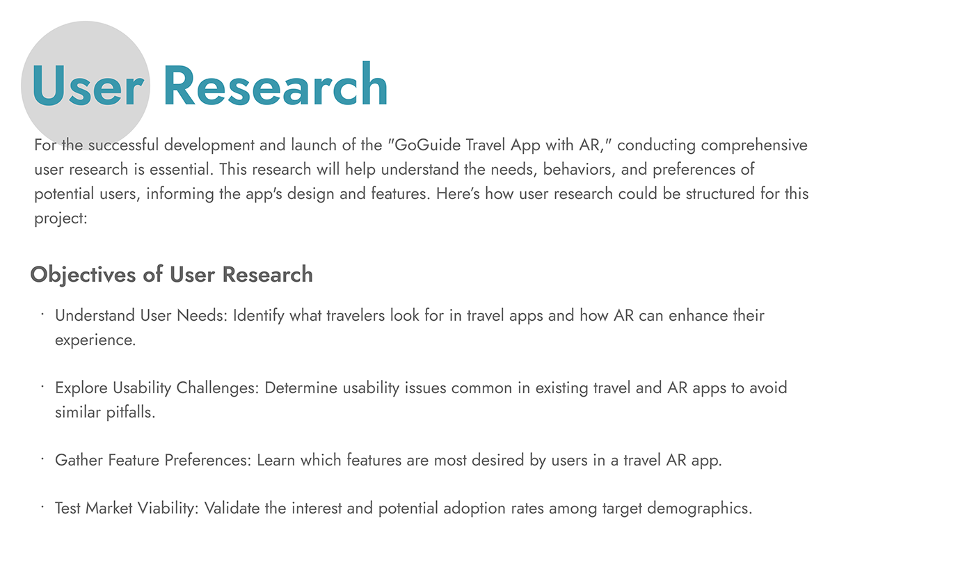 CaseStudy Mobile app augmented reality Travelling App 