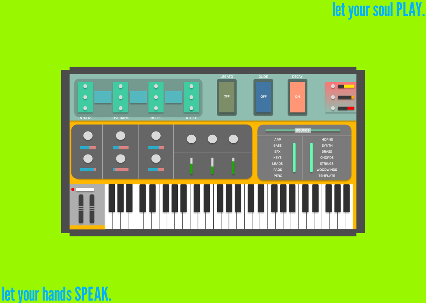 music Digital Art  ILLUSTRATION  Drawing  synthesizer visulaization