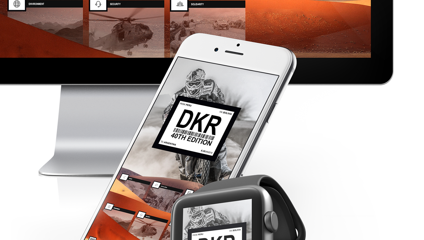 dakar rally revamp digital Web inspire sport desert virtual reality