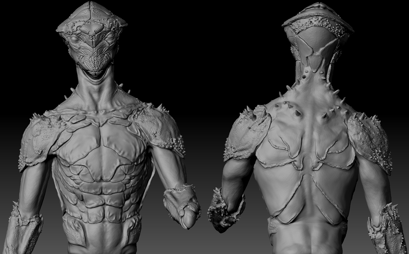 3D Character creature motiongraphics vfx design concept 3dsculpting 3dmodeling rendering