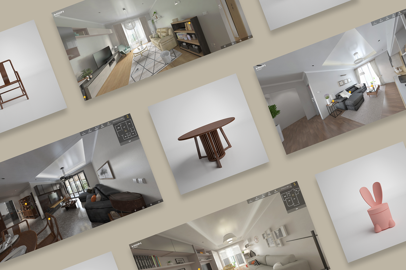#VR #web   #showroom  #interaction  #UI #UX #interior #3D #home furniture