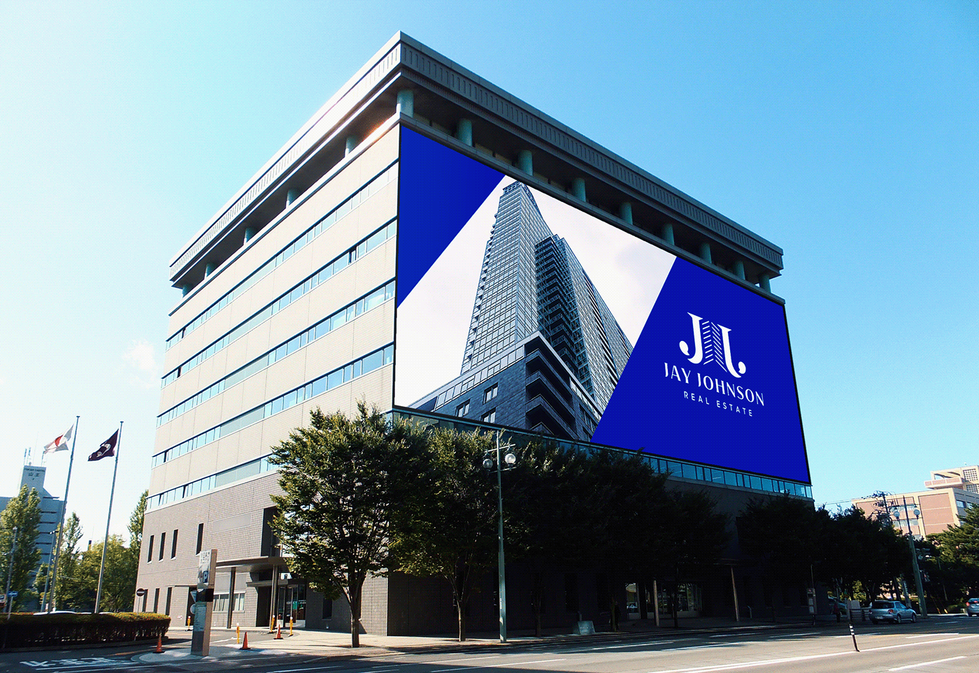 architecture branding  building clean design identity JJ logo Logo Design monogram real estate