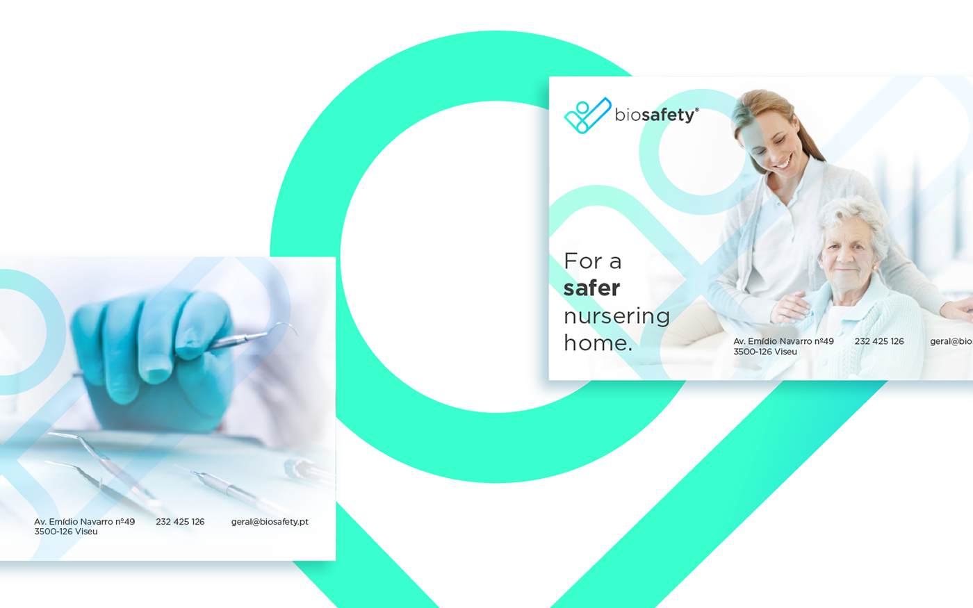 branding  identity healthcare safety waste management blue Health medical hospital
