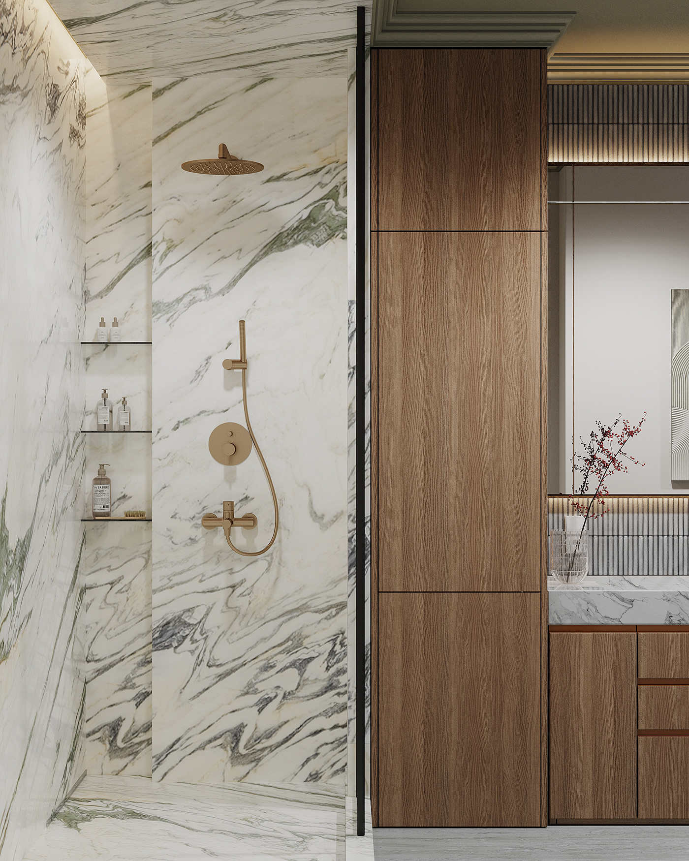 architecture bathroom interior design  SHOWER