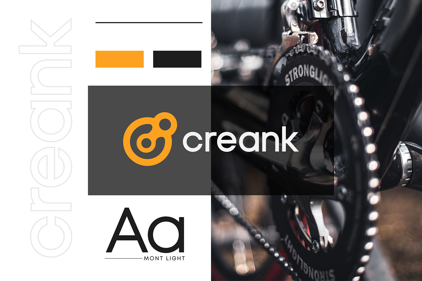 logo logos logodesign Bicycle sport graphic design  logoinspiration crank grid logo logomethod
