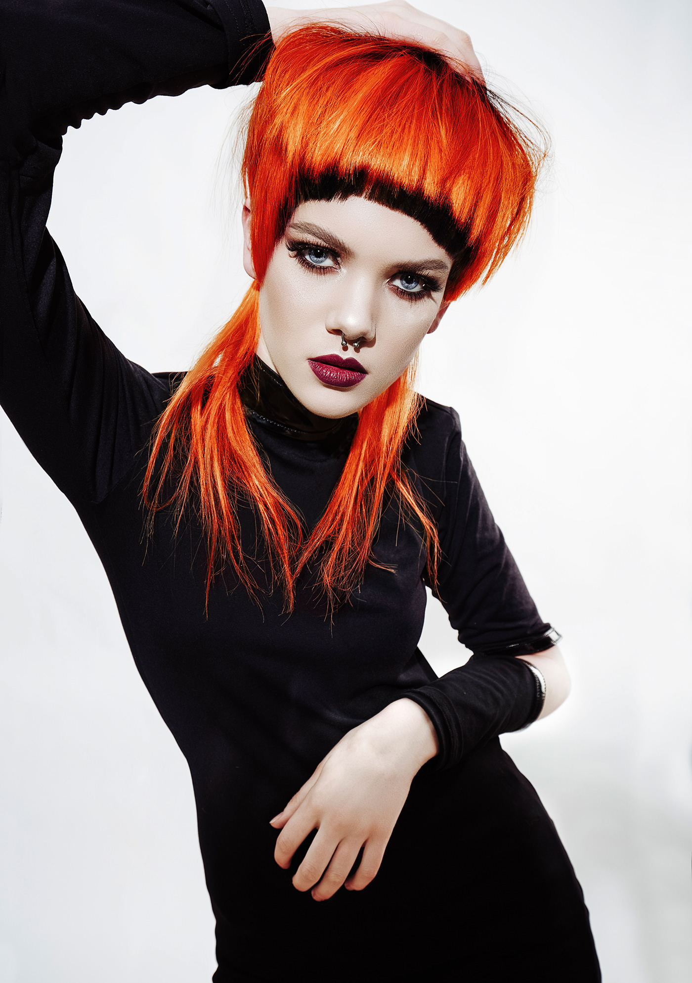 hair colour color hair stylist hair photography l'oreal JARRED Photography cosmetics beauty fashion photography