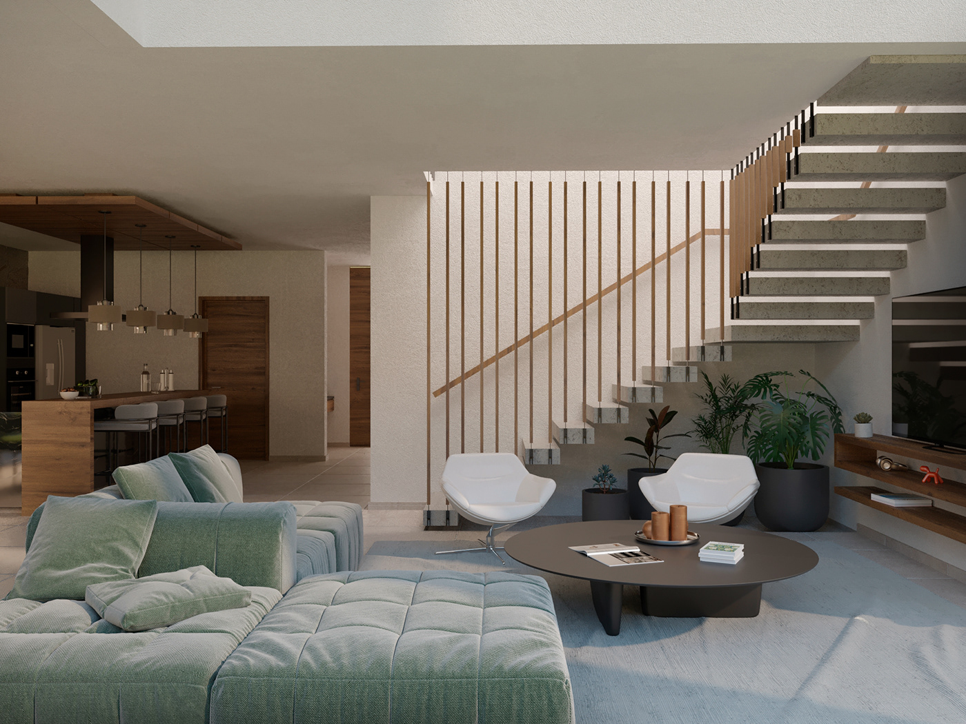 3D 3ds max architecture archviz HOUSE DESIGN interior design  modern realistic renders  Render visualization