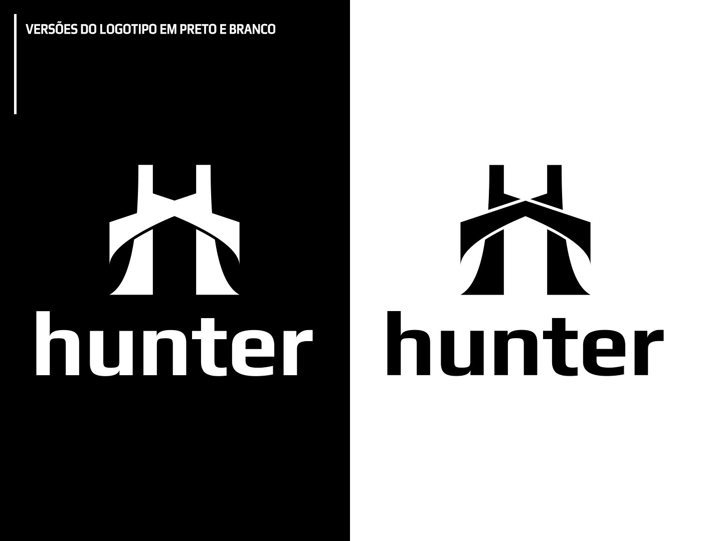 accountancy design visual identity blue hunter