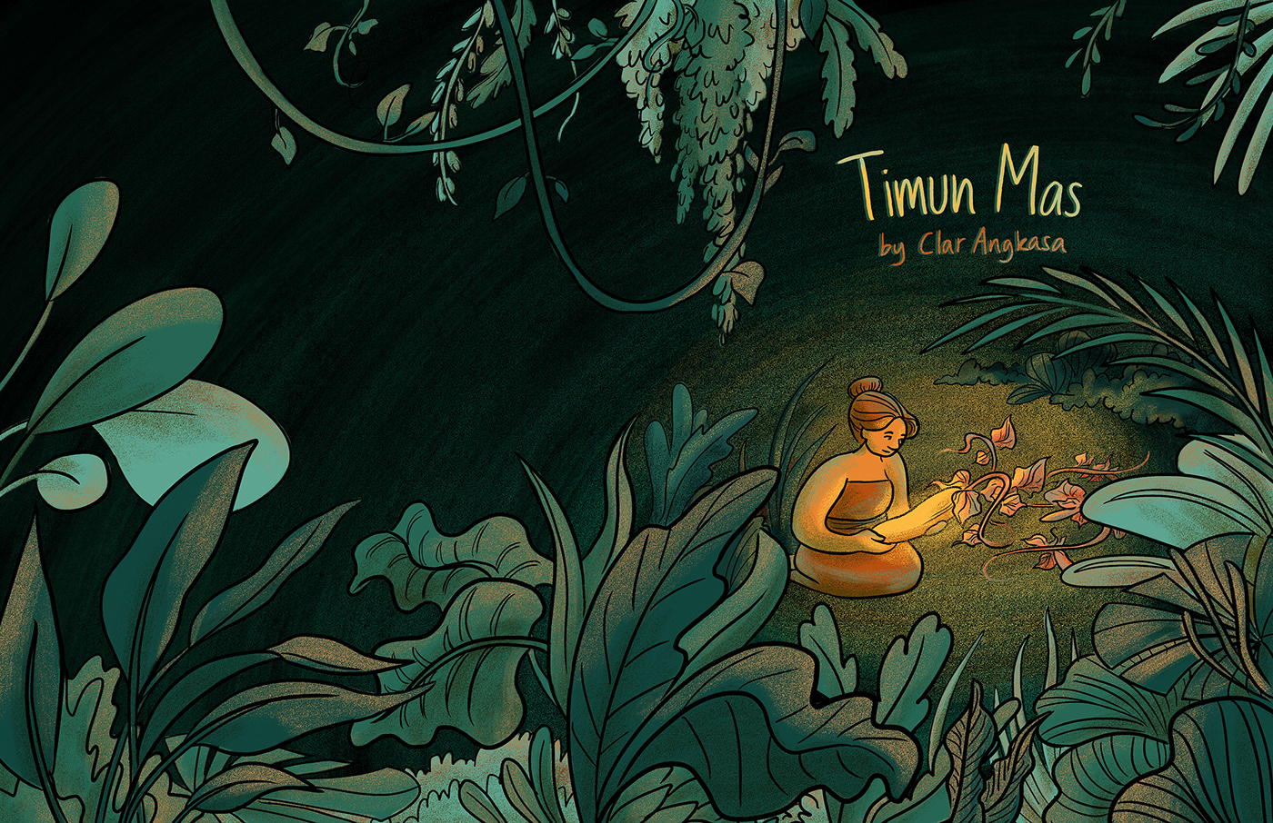 folktale Folklore indonesia timun mas comics storytelling   Graphic Novel legends narrative Stories