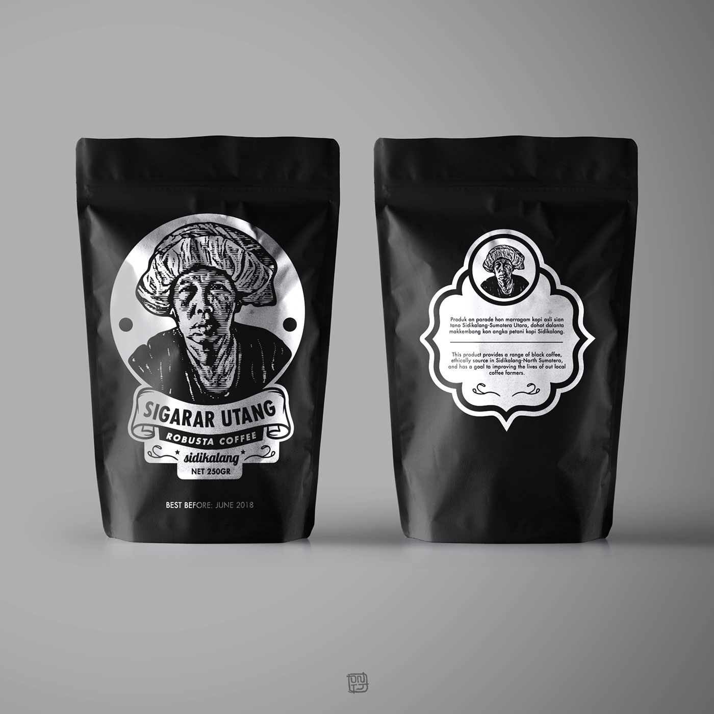Coffee Packaging sigararutang graphicdesign