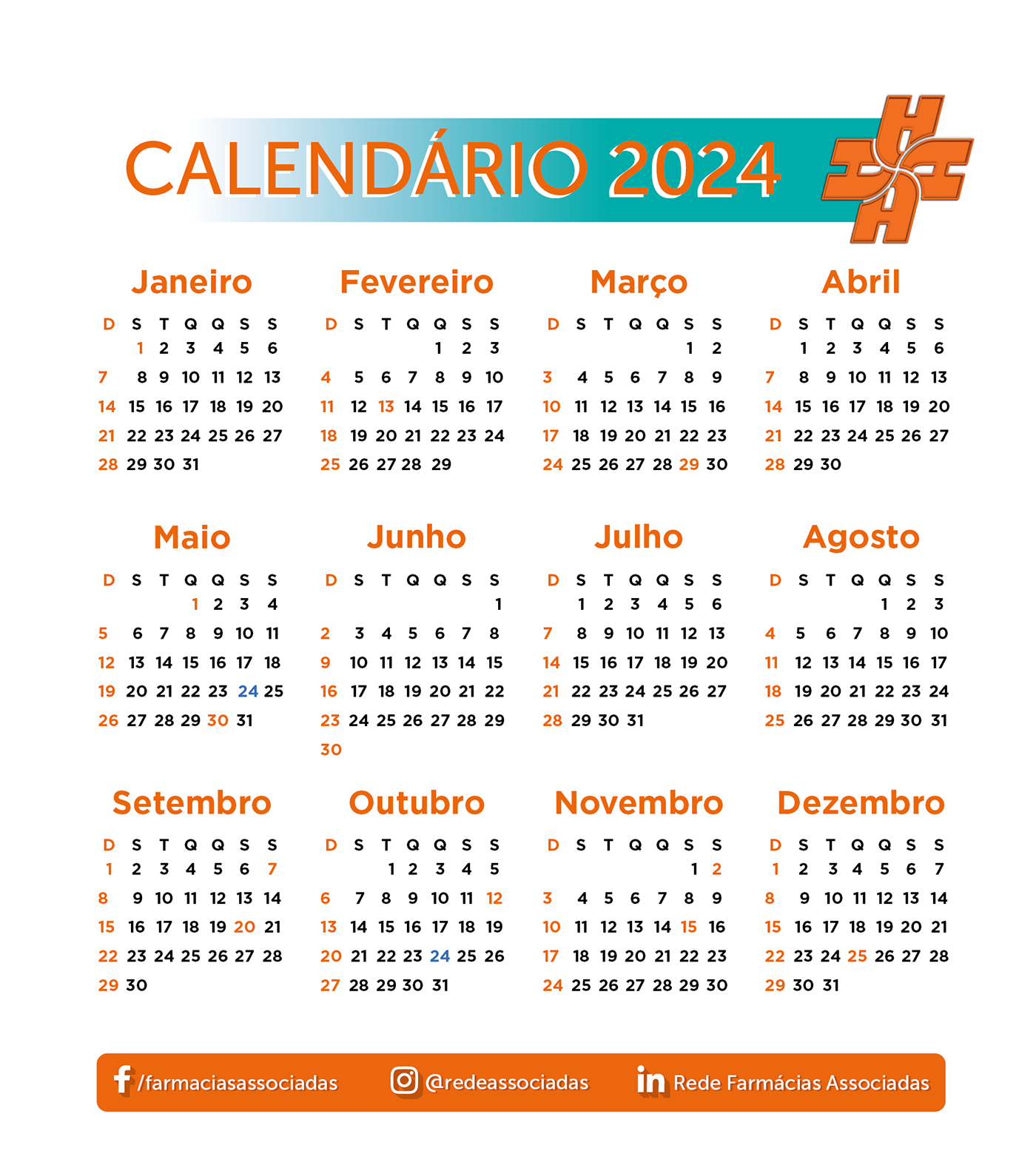 2023 calendar calendario farmacia