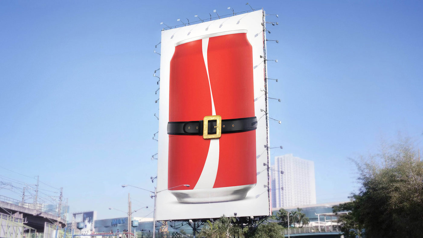 coke coke christmas Coke santa can graham fink Ogilvy china ricky richards coke can coke design coke can design Francis wee coke christas can coke ogilvy timeless ad Coke Poster