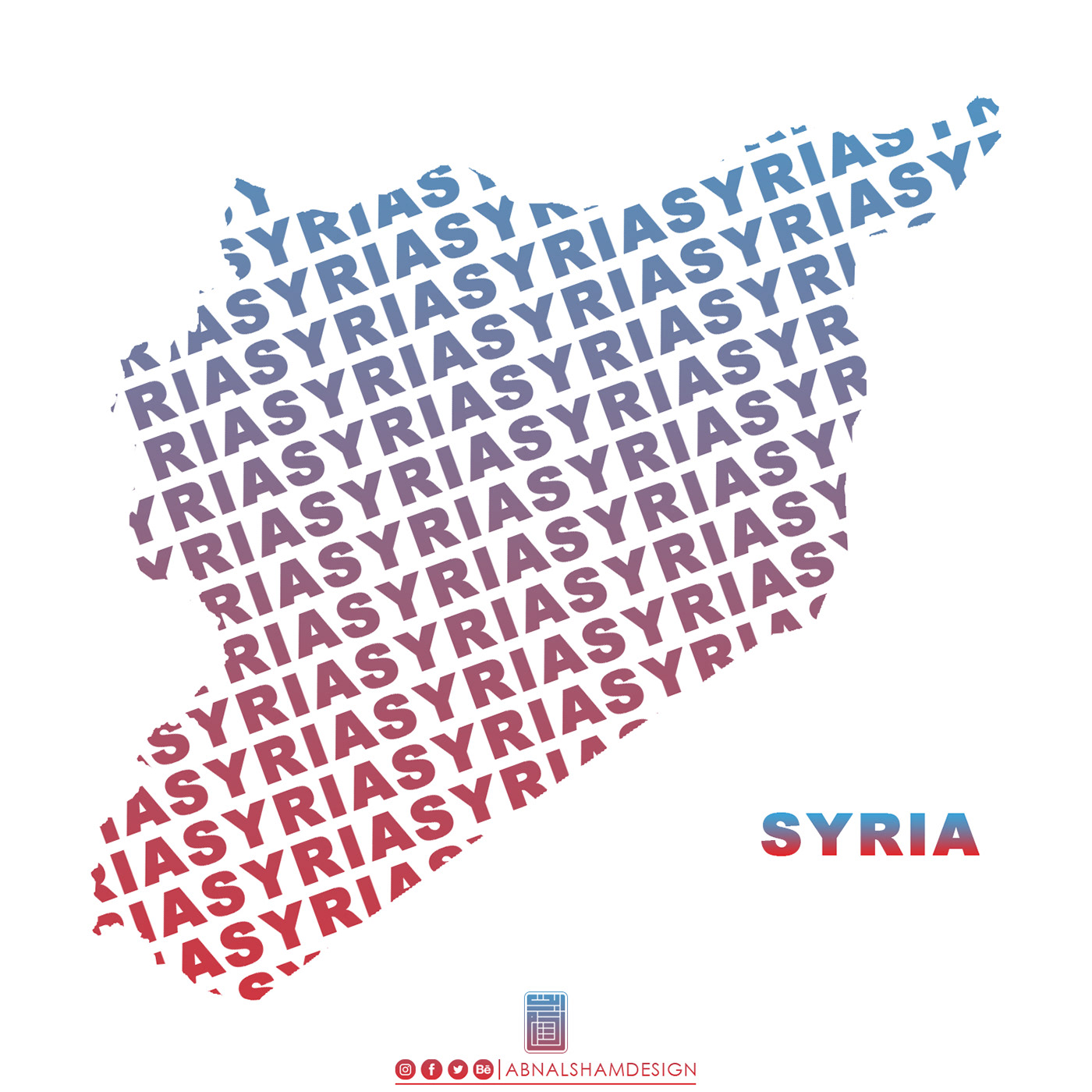 arabic Syria map graphicdesign abnalshamdesign