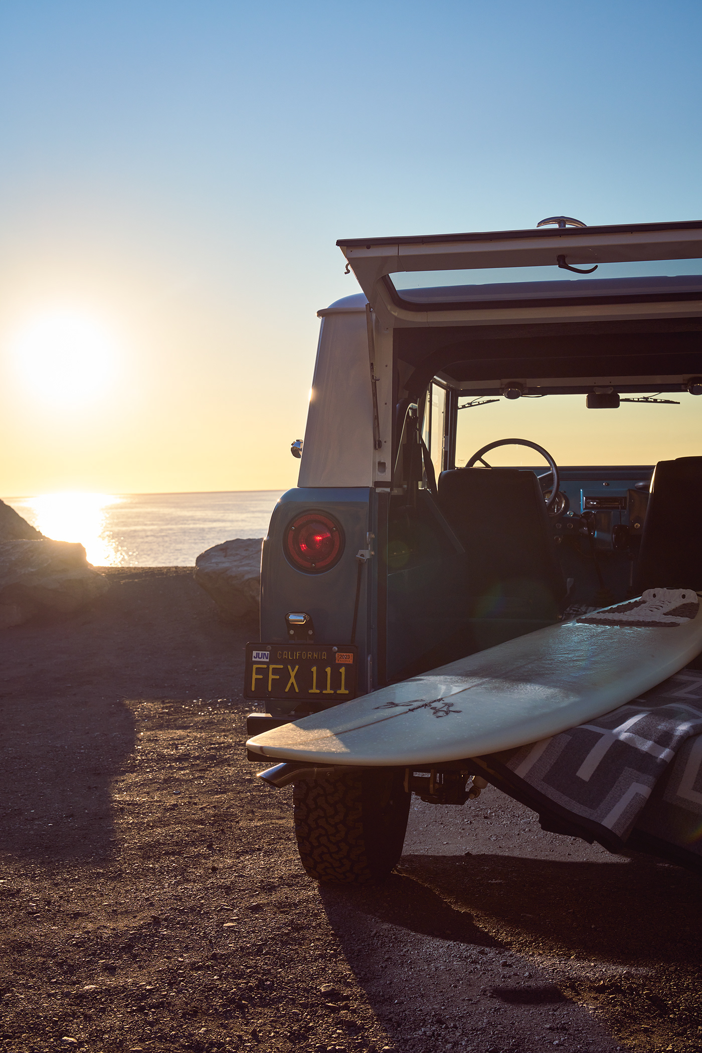 automotive   beach car Landscape lifestyle lighting scenic scout Surf trahanphoto