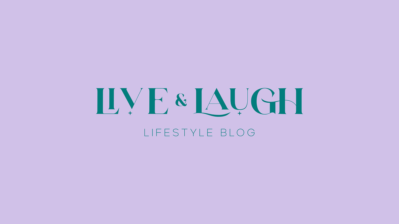 lifestyle Blog blogger logo visual identity brand INFLUENCER