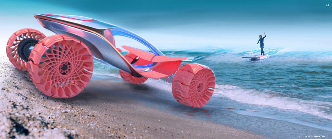#hyundai automotivedesign BeachBuggy cardesign cardesignworld electricbuggy ev hyundaiconcept hyundaidesign transportationdesign
