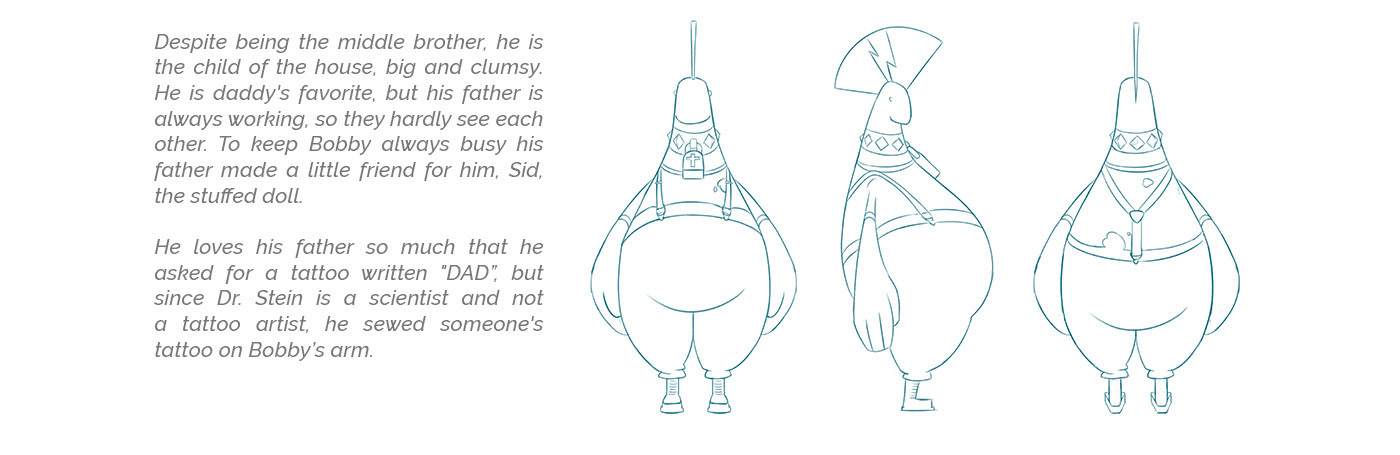 animation  Character Character design  concept frankenstein punk VisDev Visual Development Halloween