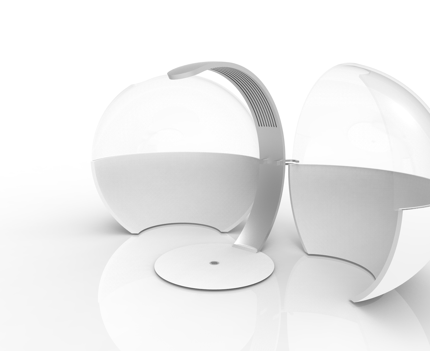 SHOWER minimalist bath industrial design  product design  interior design  concept design sphere furniture