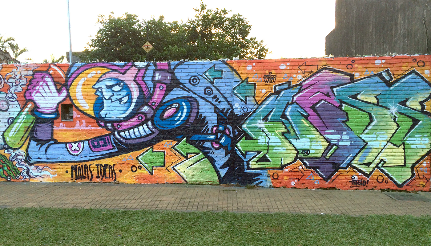 Graffiti Street Art  lambare paraguay