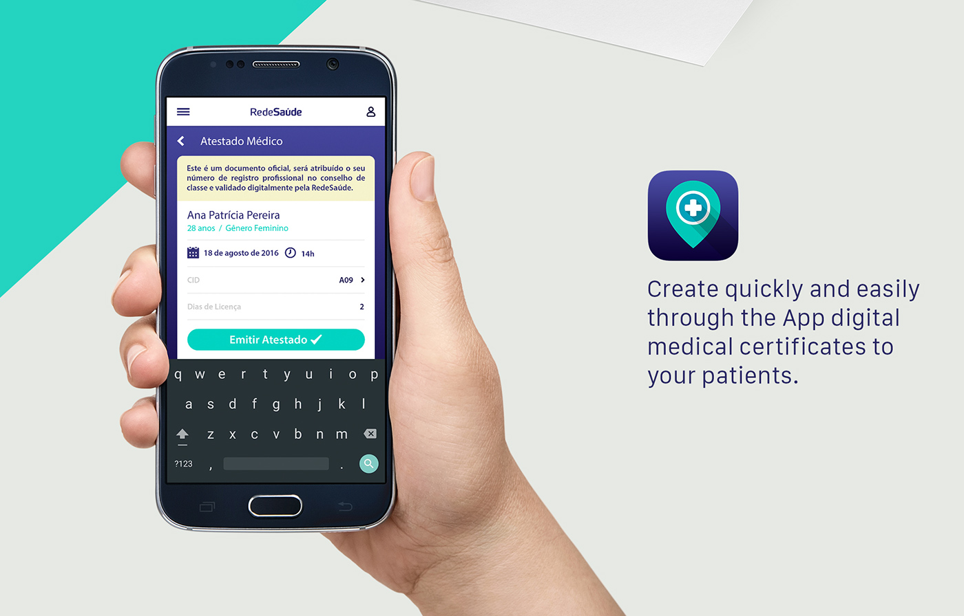 app UI Interface branding  marketing   campaign design Health medical mobile