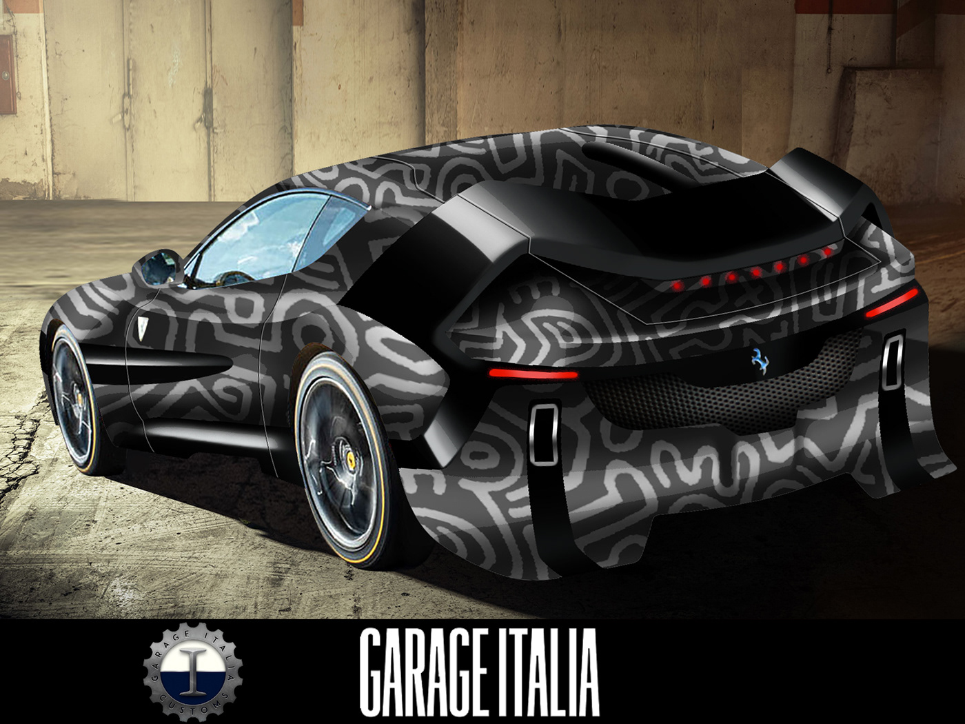 car concept concept car FERRARI icona luxury maranello rendering supercar