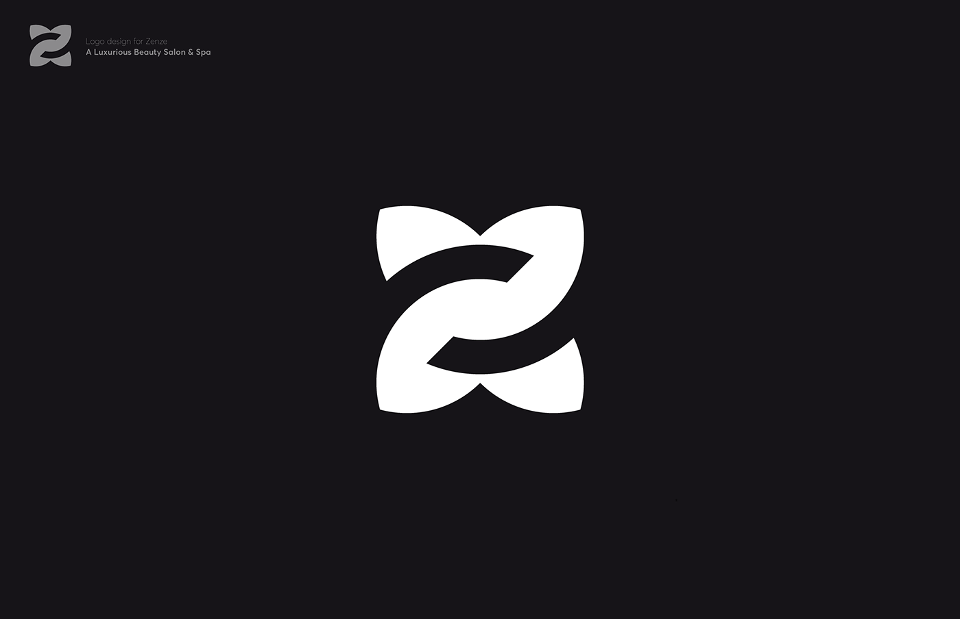 logo design identity branding  black White monochrome
