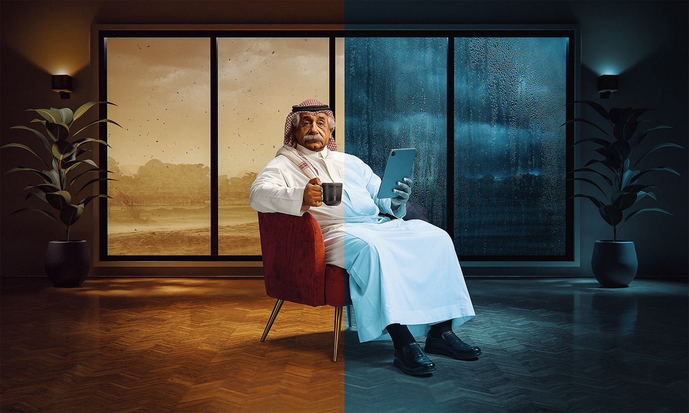 ramadan ramadan design Advertising  social media art direction  Matte Painting photomanipulation Eid Saudi adha