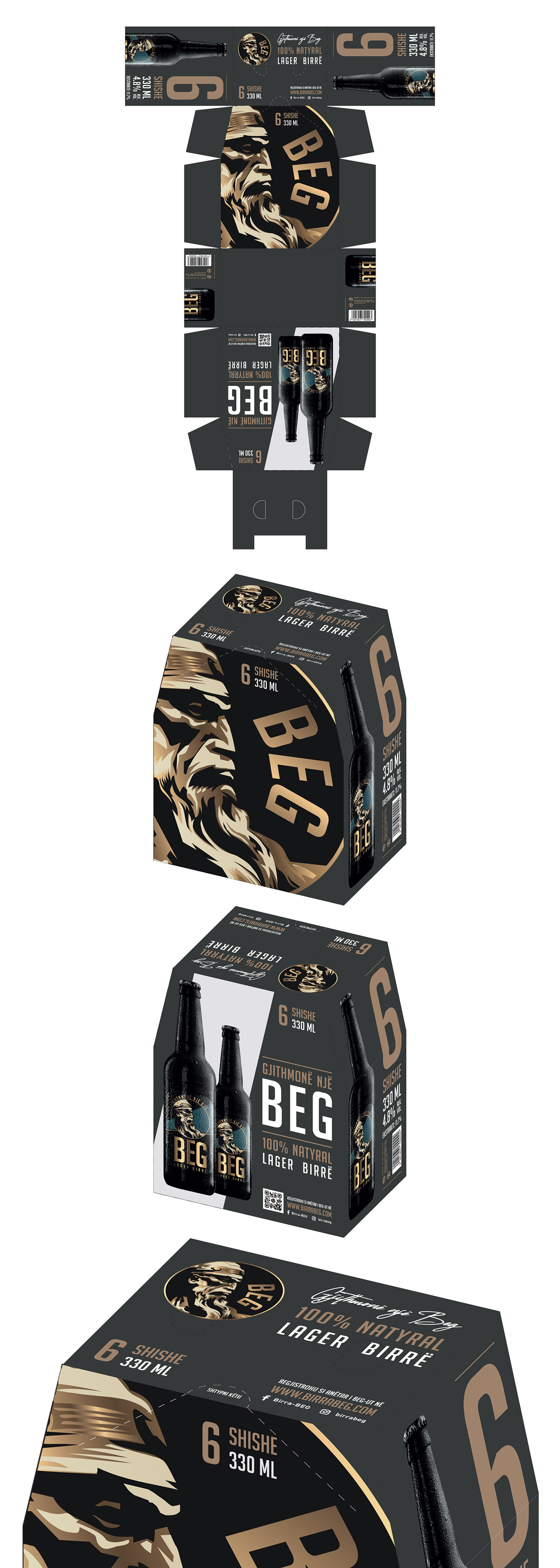 6 pack beer packaging Beer Packaging packaging design