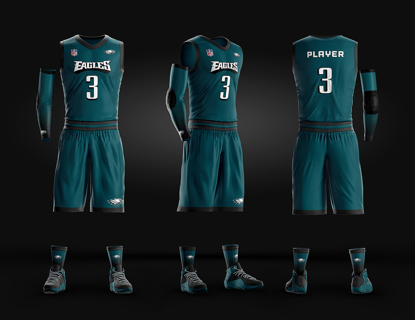 Nike NBA 2021-22 jersey PSD Mockup/Template (for Photoshop)