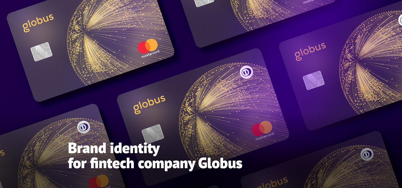 identity brand Logo Design brand identity card design Fintech finance app ui design