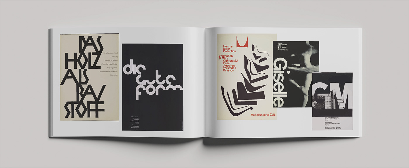 magazine typography   Graphic Designer swiss design helvetica swiss style Armin Hofmann Josef Müller-Brockmann