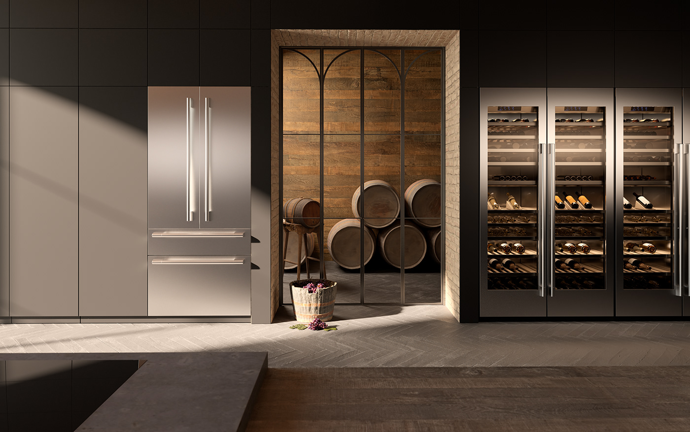 appliance Behance design inspiration 2022 Interior kitchen product design  rendering studio podrini studiopodrini