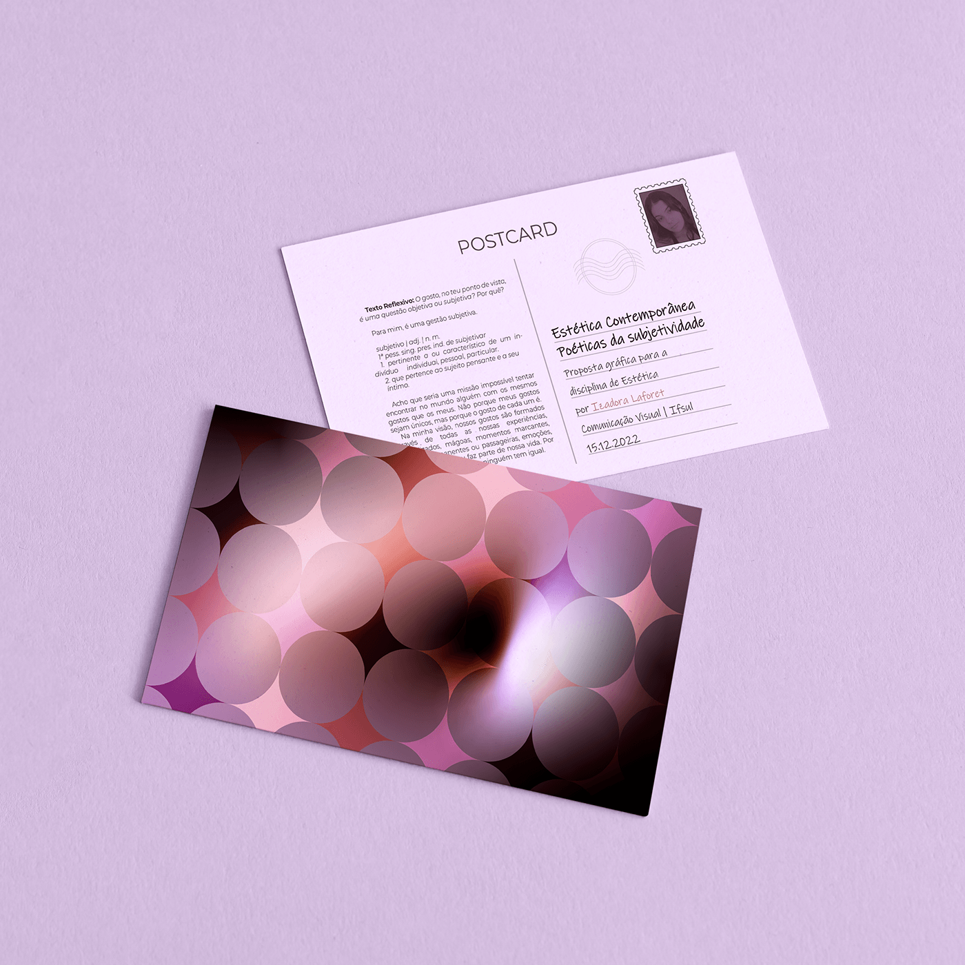 graphic design  designer postcard card print Layout