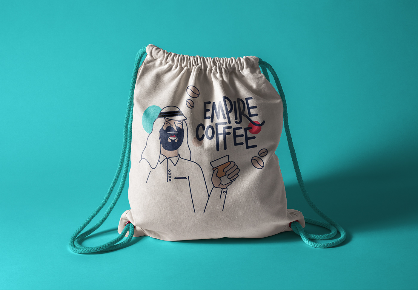 bag with illustration