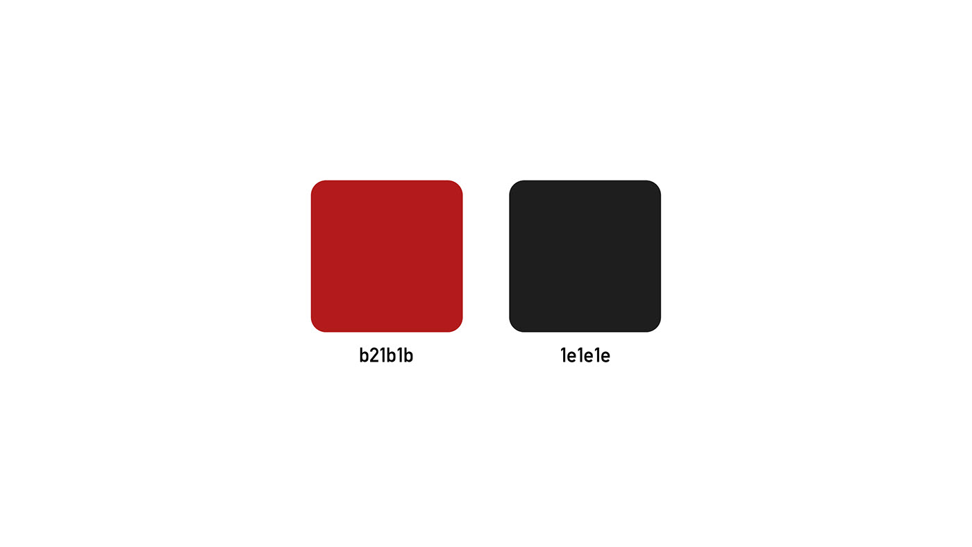 art band black color design logo logofolio musc red